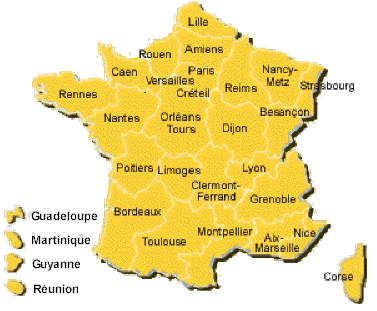 pour trouver un site académique de France !